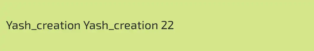 Yash_creation Yash_creation 22